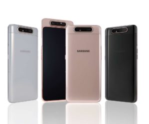 The Galaxy A80 creates the event with its rotating camera