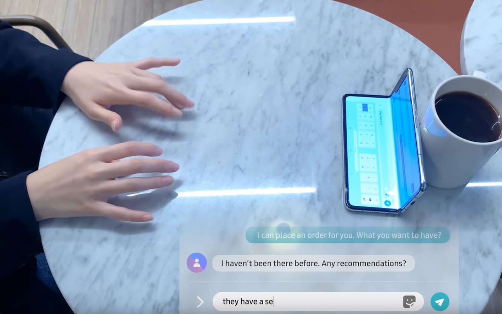 Samsung invents the invisible keyboard
